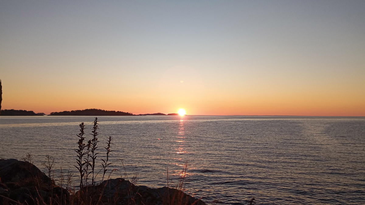 На байдарках по Ладожским шхерам