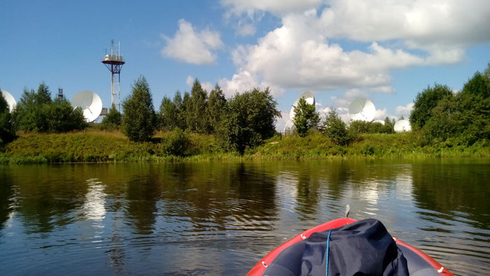сплав по реке Волга