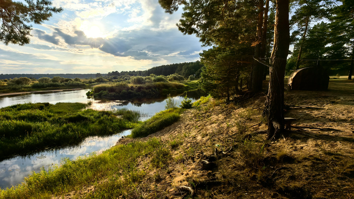 Сплав по реке Молога, с рыбалкой