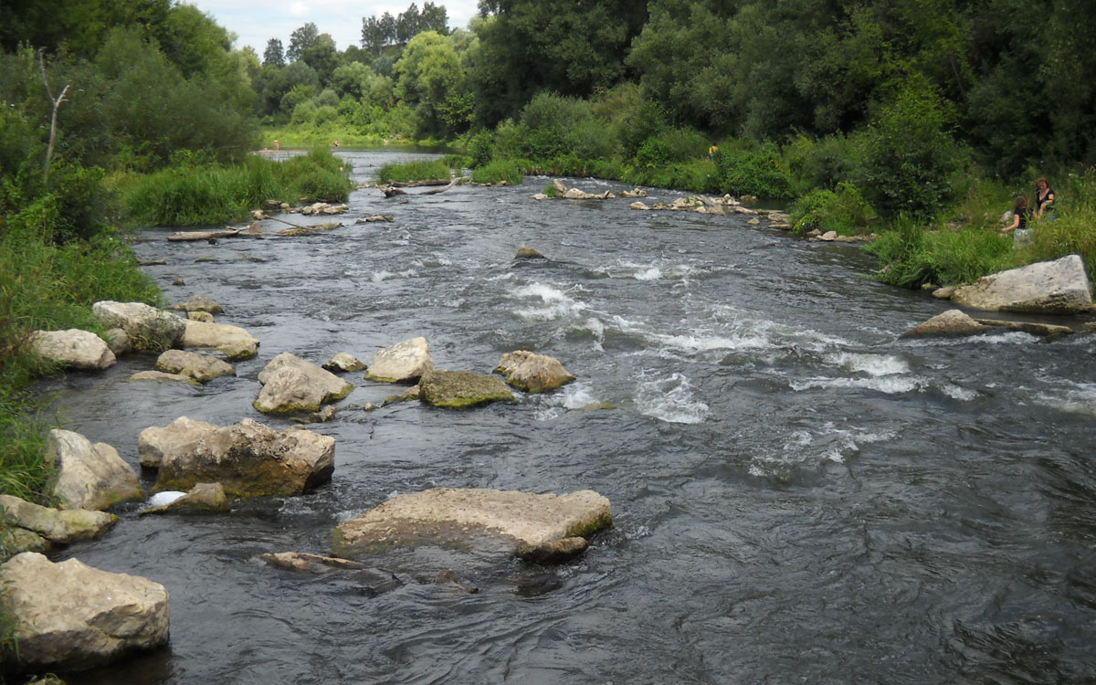 Сплав на байдарках по реке Осётр