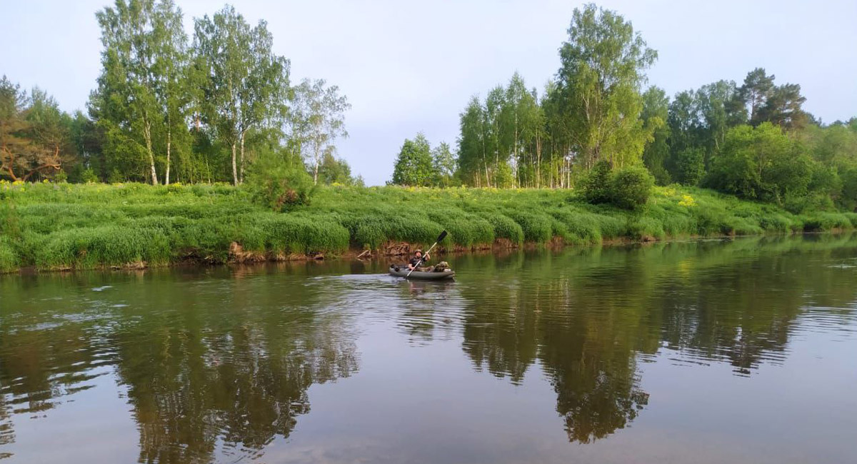 Сплав на байдарках по реке Воря Сплав на байдарках по реке Воря