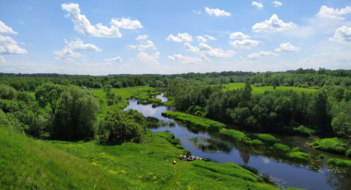Сплав на байдарках по реке Воря Сплав на байдарках по реке Воря